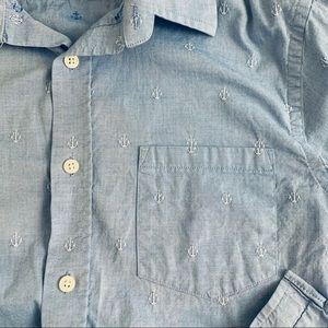 Banana Republic Soft Wash Slim Fit Anchor Shirt